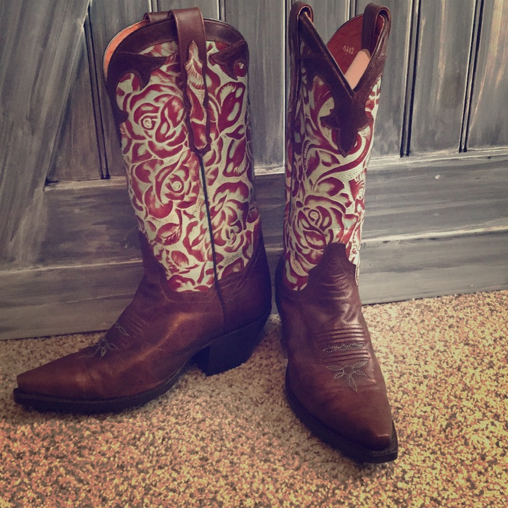 Dan Post Woman’s Western Boots. Size 6.5.